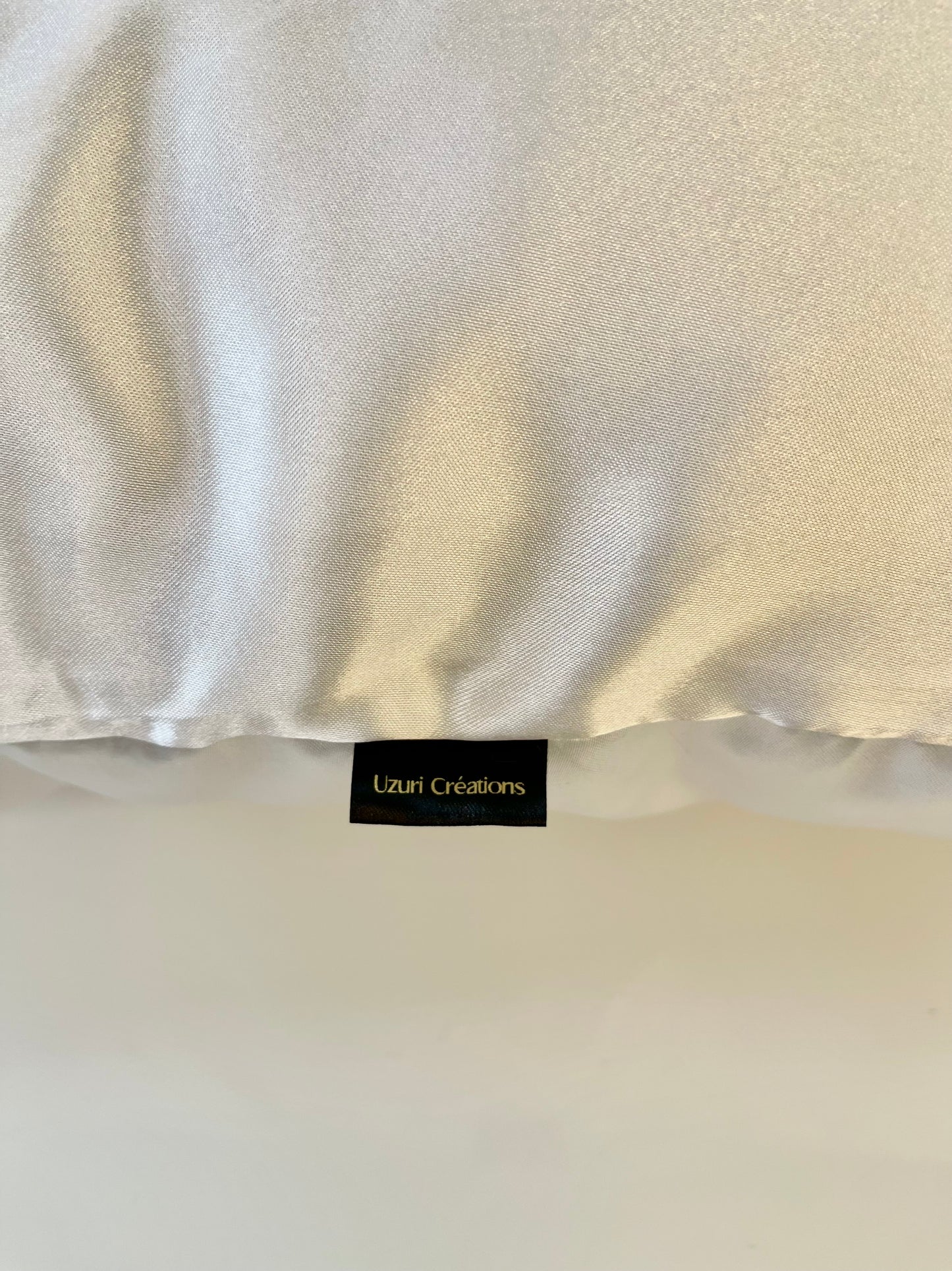 Taie d’oreiller en satin “NUAGE”