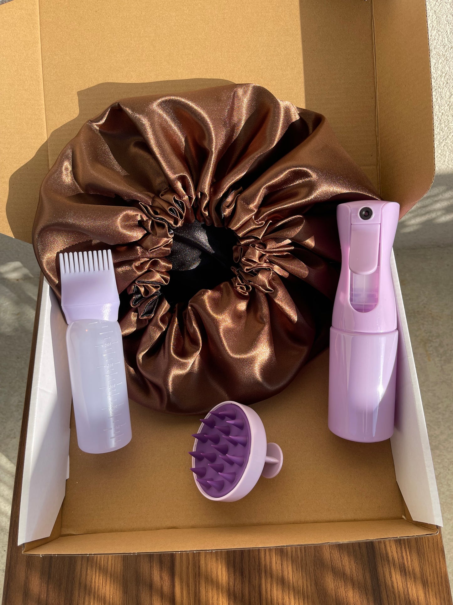 Kit routine capillaire , hydratation et soin du cuir chevelu “ MAYA”