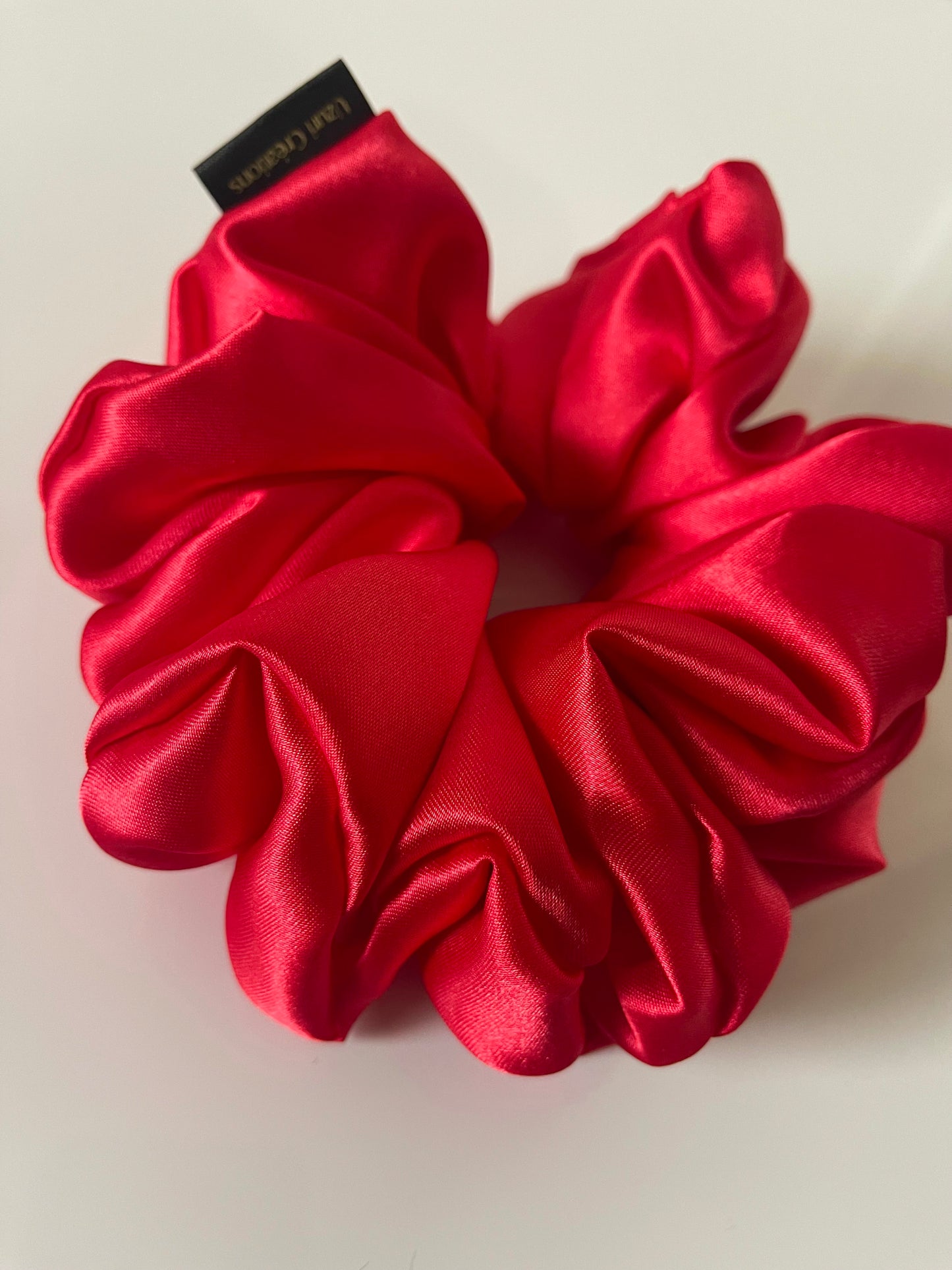 Chouchou en satin “LOVE” taille XL