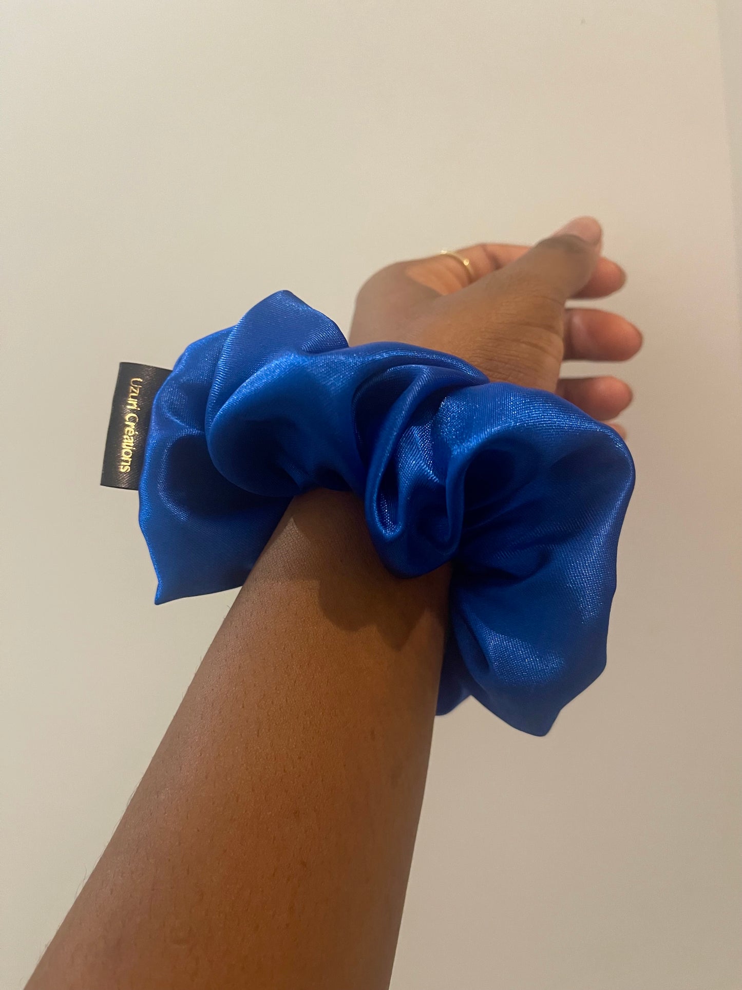 Chouchou en satin taille M