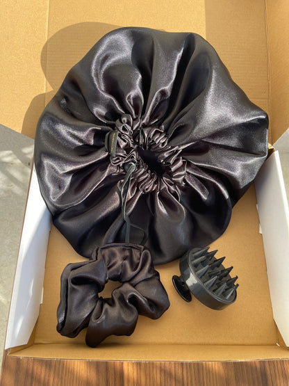 Brosse massante cuir chevelu