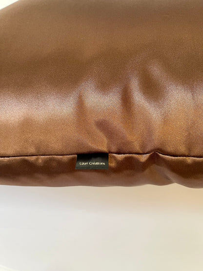 Taie d’oreiller en satin premium - luxueux "MAYA”